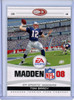Tom Brady 2007 Donruss Gridiron Gear, EA Sports Madden #21 (CQ)