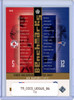 Tom Brady, Nomar Garciaparra 2002-03 SuperStars, Benchmarks #B6 (CQ)