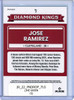 Jose Ramirez 2022 Donruss Optic #7 Diamond Kings Lime Green (CQ)