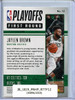 Jaylen Brown 2018-19 Hoops, Road to the Finals #12 First Round (#0896/2018)
