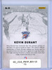 Kevin Durant 2015-16 Hoops, Bird's Eye View #18 (CQ)