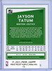 Jayson Tatum 2020-21 Donruss #166 Press Proof Purple (#006/199) (CQ)