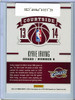 Kyrie Irving 2013-14 Hoops, Courtside #6