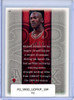 Michael Jordan 1999-00 MVP #184 MJX (CQ)