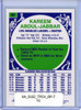 Kareem Abdul-Jabbar 2001-02 Topps Chrome, Kareem Abdul-Jabbar Reprints #7 (CQ)