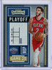 Lonzo Ball 2020-21 Contenders #32 Playoff Ticket (#031/249) (CQ)