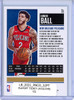 Lonzo Ball 2020-21 Contenders #32 Playoff Ticket (#232/249) (CQ)