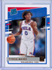 Tyrese Maxey 2020-21 Donruss #211 (CQ)