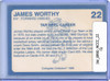 James Worthy 1989-90 North Carolina Collegiate Collection #22 (CQ)