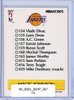 Magic Johnson 1990-91 Hoops #367 Team Checklist (CQ)