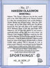 Hakeem Olajuwon 2018 Sage Sportkings #27 (CQ)