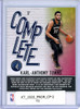 Karl-Anthony Towns 2019-20 Donruss, Complete Players #2 (CQ)