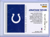 Jonathan Taylor 2022 Contenders, Game Day Ticket #GDT-JTA (CQ)