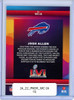 Josh Allen 2022 Donruss, Road to the Super Bowl Wild Card #WC-JA (CQ)