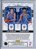 Chet Holmgren, Ousmane Dieng 2022-23 Contenders, Rookie Ticket Dual Swatches #RT2-OKC (1) (CQ)