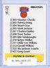 Patrick Ewing 1990-91 Hoops #372 Team Checklist (CQ)