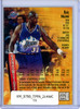 Karl Malone 1997-98 Finest #214 Showstoppers with Coating (CQ)