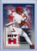 Albert Pujols 2002 Donruss Originals, Hit List #HL-8 (#0544/1500) (CQ)