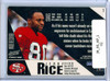 Jerry Rice 1995 Action Packed #1 (CQ)