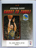 Stephen Curry 2018-19 Threads, Shoot to Thrill #3 Dazzle