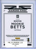 Mookie Betts 2019 Donruss Optic #1 Diamond Kings Lime Green (CQ)