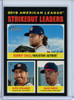 Gerrit Cole, Justin Verlander, Shane Bieber 2020 Heritage #71 AL Strikeout Leaders (CQ)