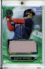 Rafael Devers 2019 Triple Threads, Single Jumbo Relics #SJR-RD3 Emerald (#05/18) (CQ)