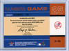 Jason Giambi 2003 Patchworks, Numbers Game Jersey #JG-NG (1) (CQ)