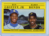 Ken Griffey Jr., Barry Bonds 1991 Fleer #710 Second Generation Stars (CQ)