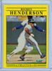 Rickey Henderson 1991 Fleer #10 (CQ)