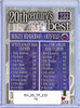 Rickey Henderson 2000 Topps #233 20th Century's Best - Stolen Bases (CQ)