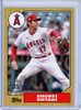 Shohei Ohtani 2022 Topps, 1987 Topps Series 2 #87TB-50 (CQ)