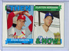 Steve Carlton, Clayton Kershaw 2016 Heritage, Then & Now #TAN-CK (CQ)