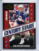 Tom Brady 2007 Donruss Threads, Century Stars #CS-3 Gold