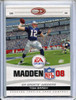 Tom Brady 2007 Donruss Gridiron Gear, EA Sports Madden 08 #21