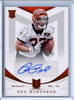 Rex Burkhead 2013 Momentum #177 Rookie Signatures (#462/599) (CQ)