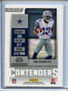 Michael Gallup 2018 Contenders, Rookie Ticket Swatches #RTS-26