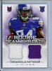 Cordarrelle Patterson 2013 Momentum, Rookie Team Threads Dual Materials #4 (#176/399) (CQ)