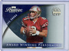 Steve Young 2000 Playoff Prestige, Award Winning Performers #AW6 (CQ)