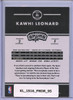 Kawhi Leonard 2015-16 Donruss #95