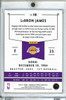 LeBron James 2020-21 Chronicles, Panini #118 Purple (#42/49) (CQ)