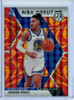 Jordan Poole 2019-20 Mosaic #261 NBA Debut Orange Reactive (CQ)