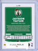 Jayson Tatum 2021-22 Donruss #60 (CQ)