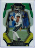 Jalen Hurts 2022 Select #179 Premier Level Green & Yellow Die Cut (CQ)