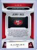 Jerry Rice 2019 Certified, Record Breakers #RB-JR (CQ)