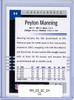 Peyton Manning 2003 Score #54 (CQ)
