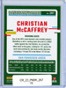 Christian McCaffrey 2023 Donruss #267 (CQ)