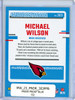 Michael Wilson 2023 Donruss #303 Press Proof Blue (CQ)