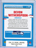 Devon Witherspoon 2023 Donruss #389 Press Proof Blue (CQ)
