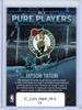 Jayson Tatum 2023-24 Hoops, Pure Players #5 (CQ)